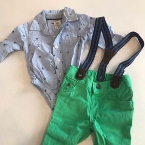 Carter’s newborn trouser and shirt set size NB